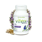 Caja exterior de VH Nutrition VITEX+, listo para exhibición en tienda