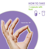 Capsulas VITEX+ abiertas para observar su tamaño y textura