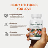 VHC Enzimas Digestivas - cápsulas de 500 mg para una digestión más fluida