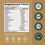 VHC Enzimas Digestivas - etiqueta con lista de enzimas y beneficios digestivos