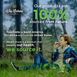 Envase sostenible de Via Natura Organics Amla para un consumo responsable