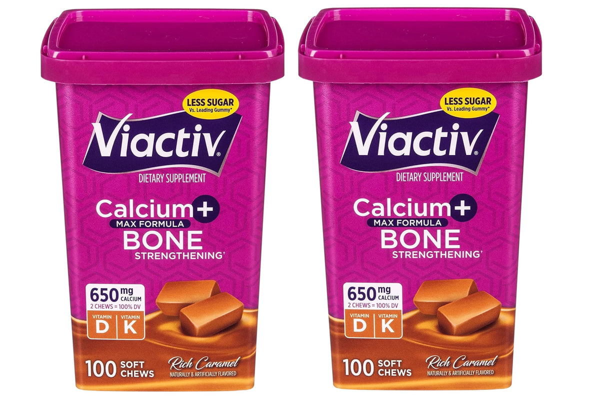Empaque 2 pack de Viactiv Max Formula para uso diario.