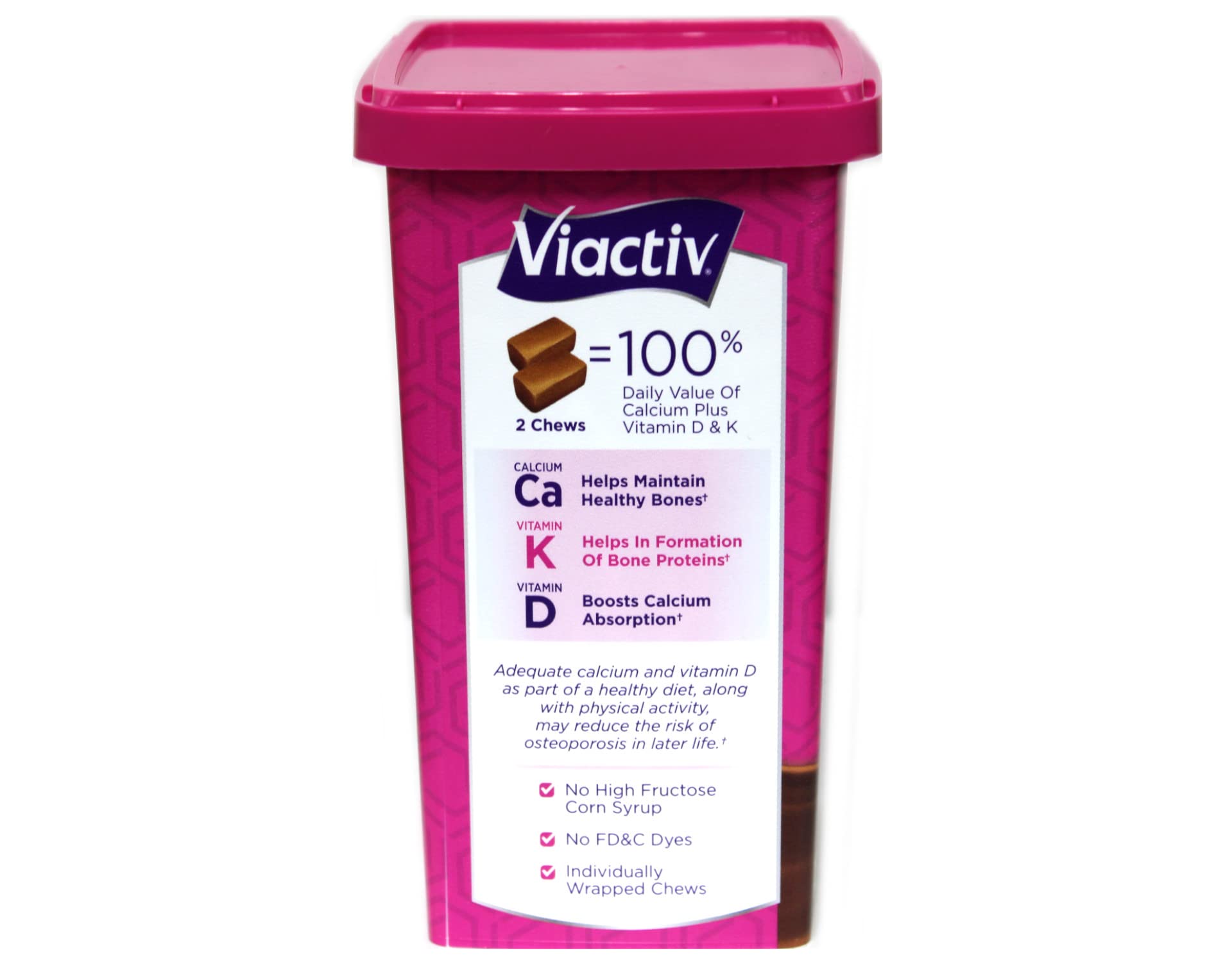 Viactiv Max sabor chocolate con leche, mordisco delicioso que acompaña la ingesta diaria.