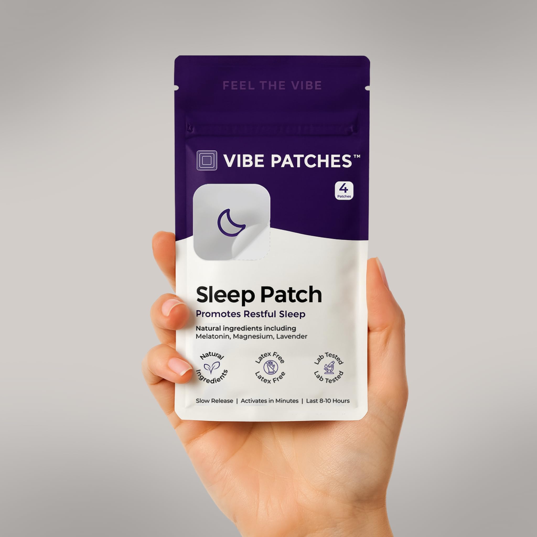 VIBE PATCHES Formula Botanica: cuidado nocturno fácil de incorporar.