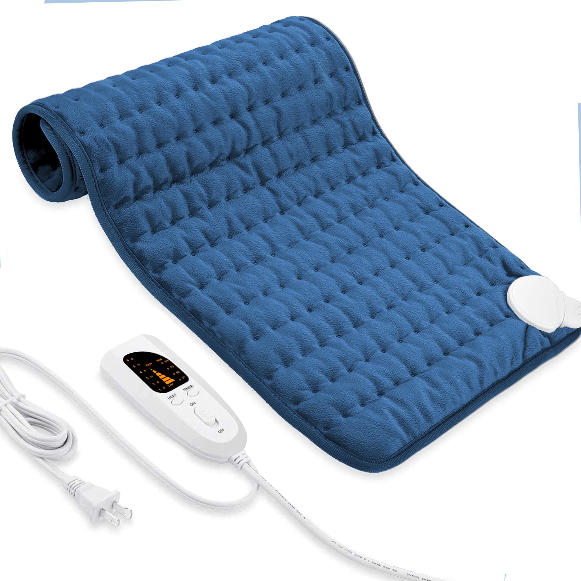 Almohadilla VIBOOS para el dorso con calor suave para aliviar tensiones