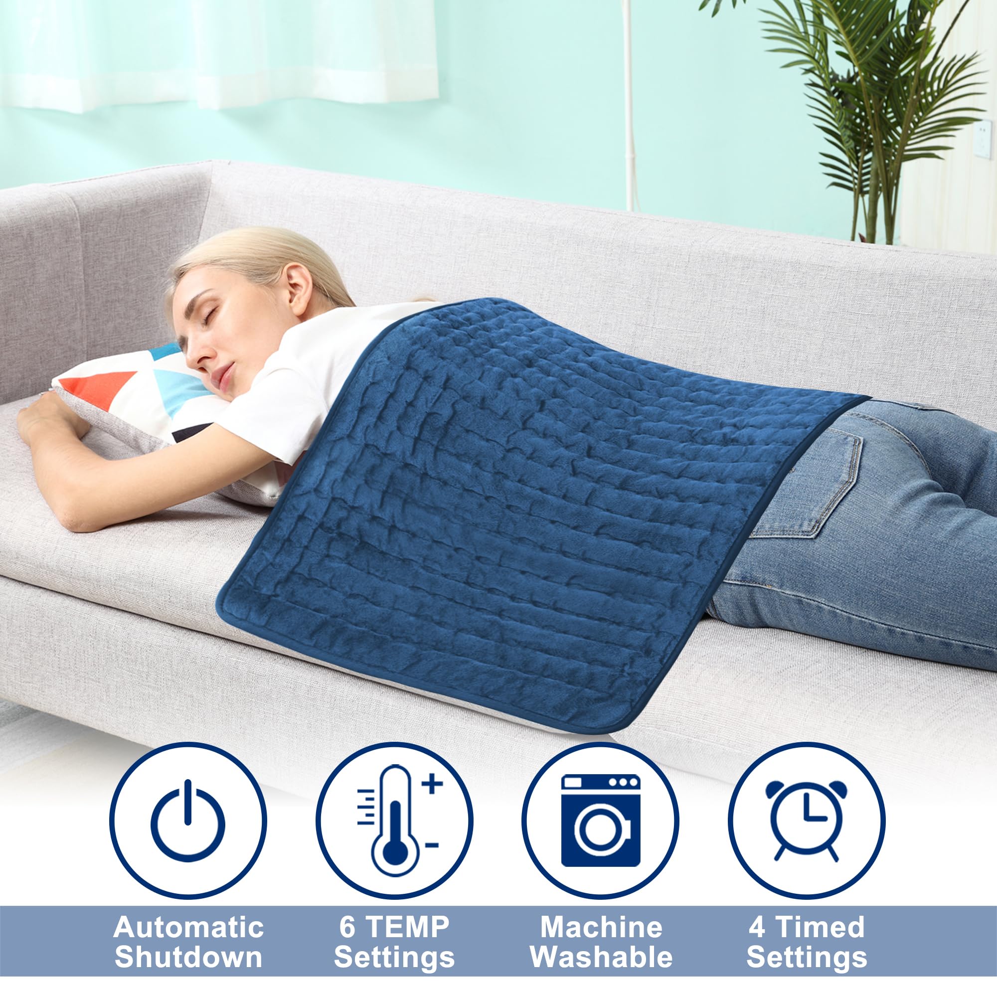 Almohadilla VIBOOS para rodilla, calor localizado para mayor confort