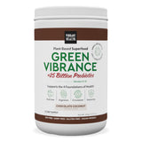 Polvo Vibrant Health Green Vibrance sabor chocolate coco para batidos