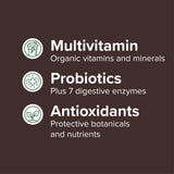 Vibrant Health Maximum Vibrance Chocolate, viaje práctico con menos plástico y más conveniencia.