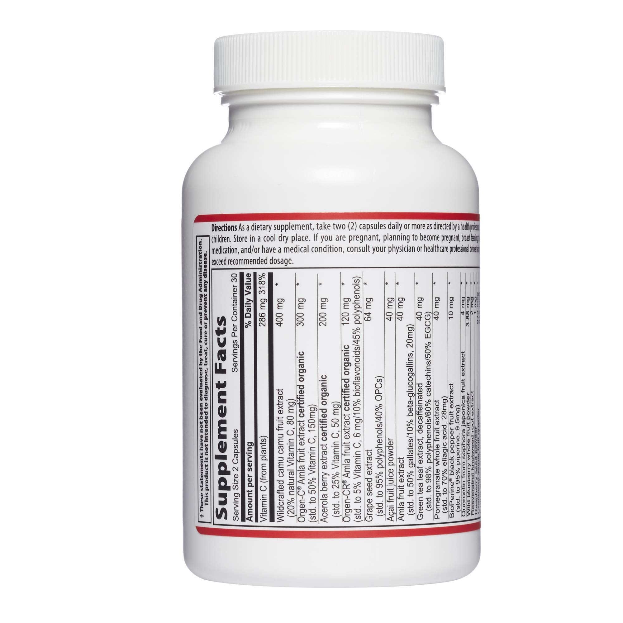 Vibrant Health Super Natural C envase sostenible que cuida el producto.
