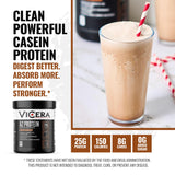 Batido de chocolate VICERA A2 Proteína con textura cremosa y sabor suave