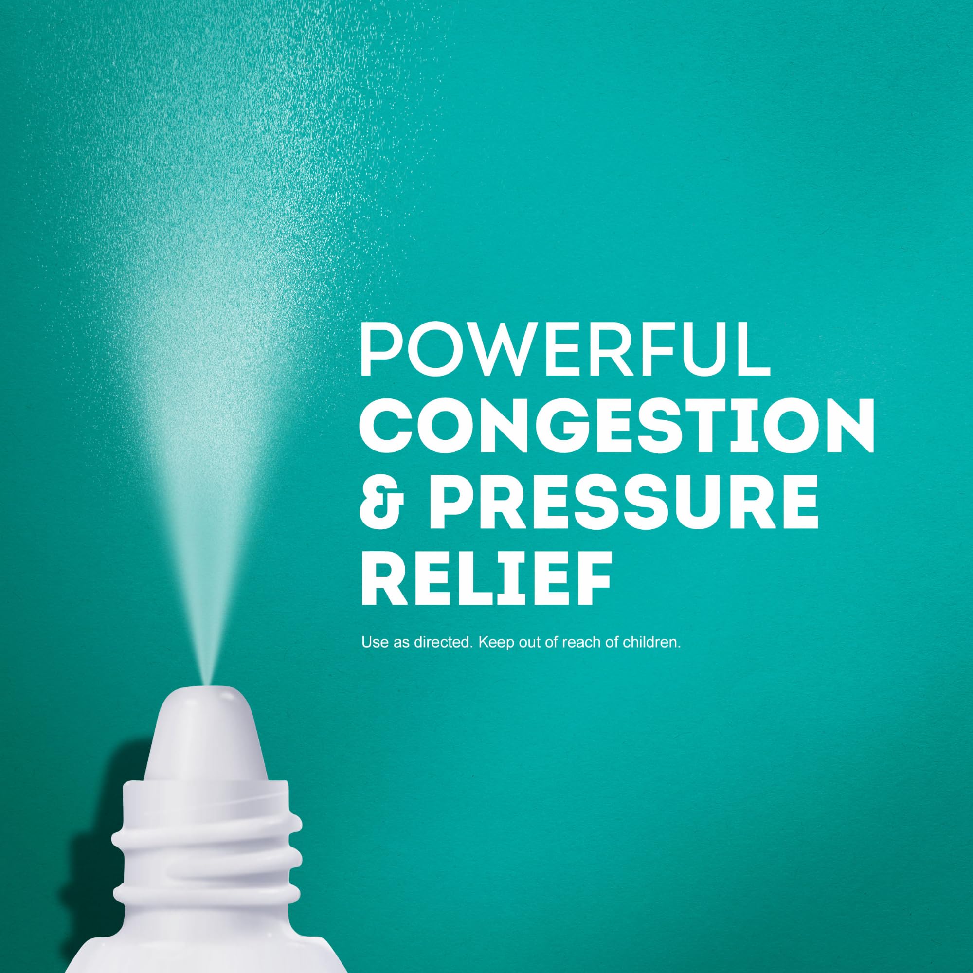 Aplicación nasal precisa con Vicks Sinex Severe para descongestión localizada.