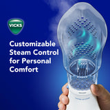 Inhalador Vicks compatible con VapoPads para vaporización sin medicación.