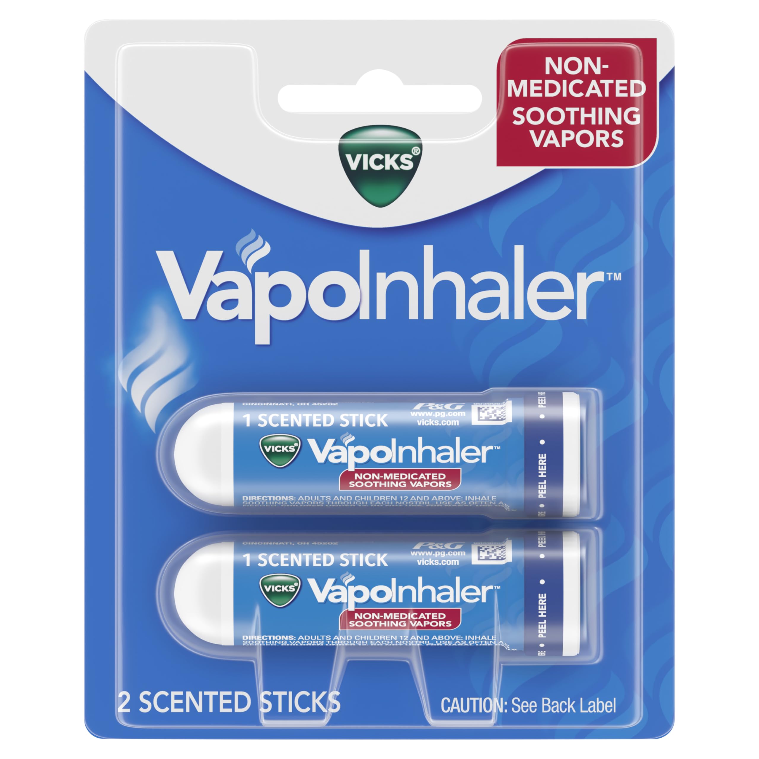 Vicks VapoInhaler aplicacion rapida para un respiro inmediato