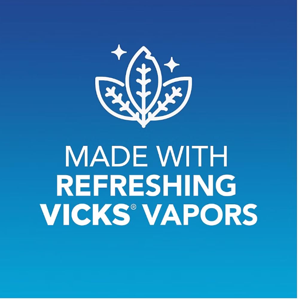Vicks VapoInhaler con cuatro varillas mentoladas para uso prolongado.