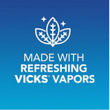 Vicks VapoInhaler con cuatro varillas mentoladas para uso prolongado.