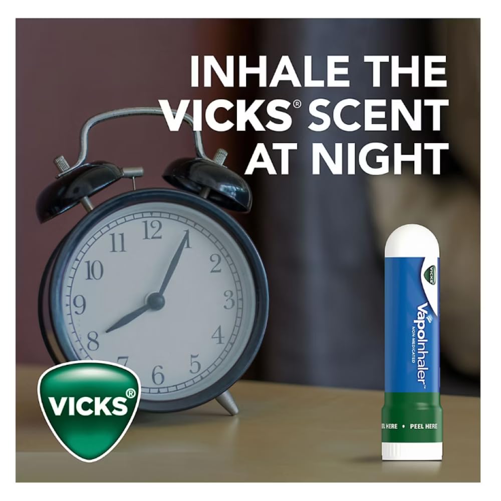 Vicks VapoInhaler, uso diario práctico y compacto.
