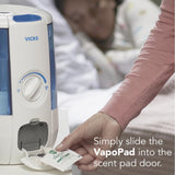 Vicks VapoPads pads mentolados para vaporizadores que promueven respiración más clara