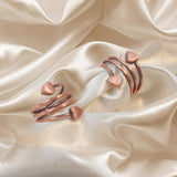 Vicmag acabado pulido en cobre, complemento perfecto para outfits formales.