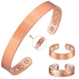 Vicmag brazalete magnético de cobre ajustable para uso diario y confort