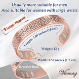Recubrimiento protector del brazalete Vicmag para brillo duradero