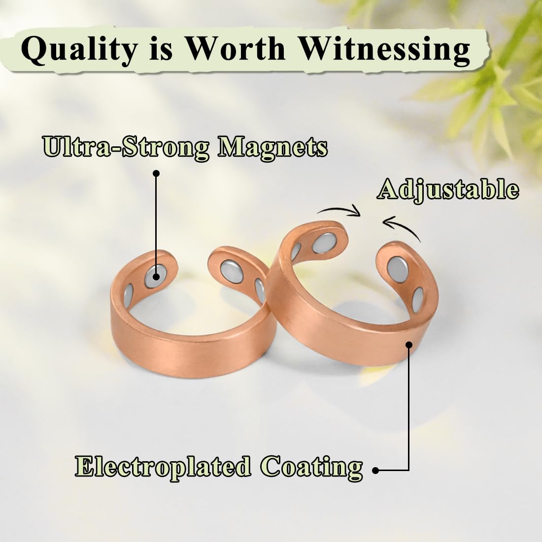 Vicmag, detalle brillante y diseño elegante para ocasiones formales o casuales.