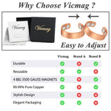 Vicmag, diseño elegante que complementa estilos casuales y formales.