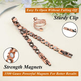 Vicmag joyería magnetizada en cobre para protección y confort durante el día.