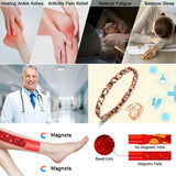 Vicmag pulsera-ankleta de cobre 100% sólido para un toque elegante.