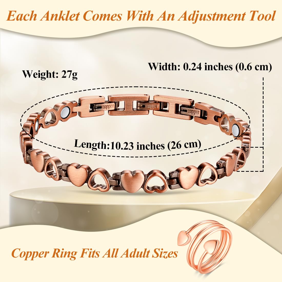 Vicmag pieza con lacado duradero y acabado cepillado para mayor durabilidad.