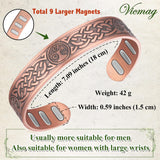 Pulsera Vicmag cobre ligera para uso diario