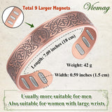 Acabado anticorrosivo en pulsera Vicmag para hombre.