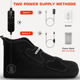 Diseño portátil de botas Viconor para uso en casa.