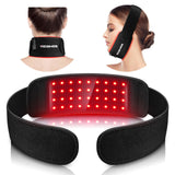 Viconor cinturón de luz roja para cuello, terapia portátil para alivio cómodo.