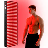 Panel frontal de luz roja 660-850 de Viconor para uso en casa.
