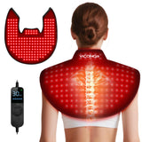 Viconor terapia de luz roja para cuello y hombros, alivio potencial de tensión.