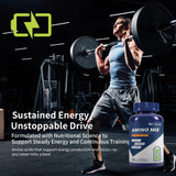 Vicwell Aminoácido – cápsulas, formato conveniente para entrenar.