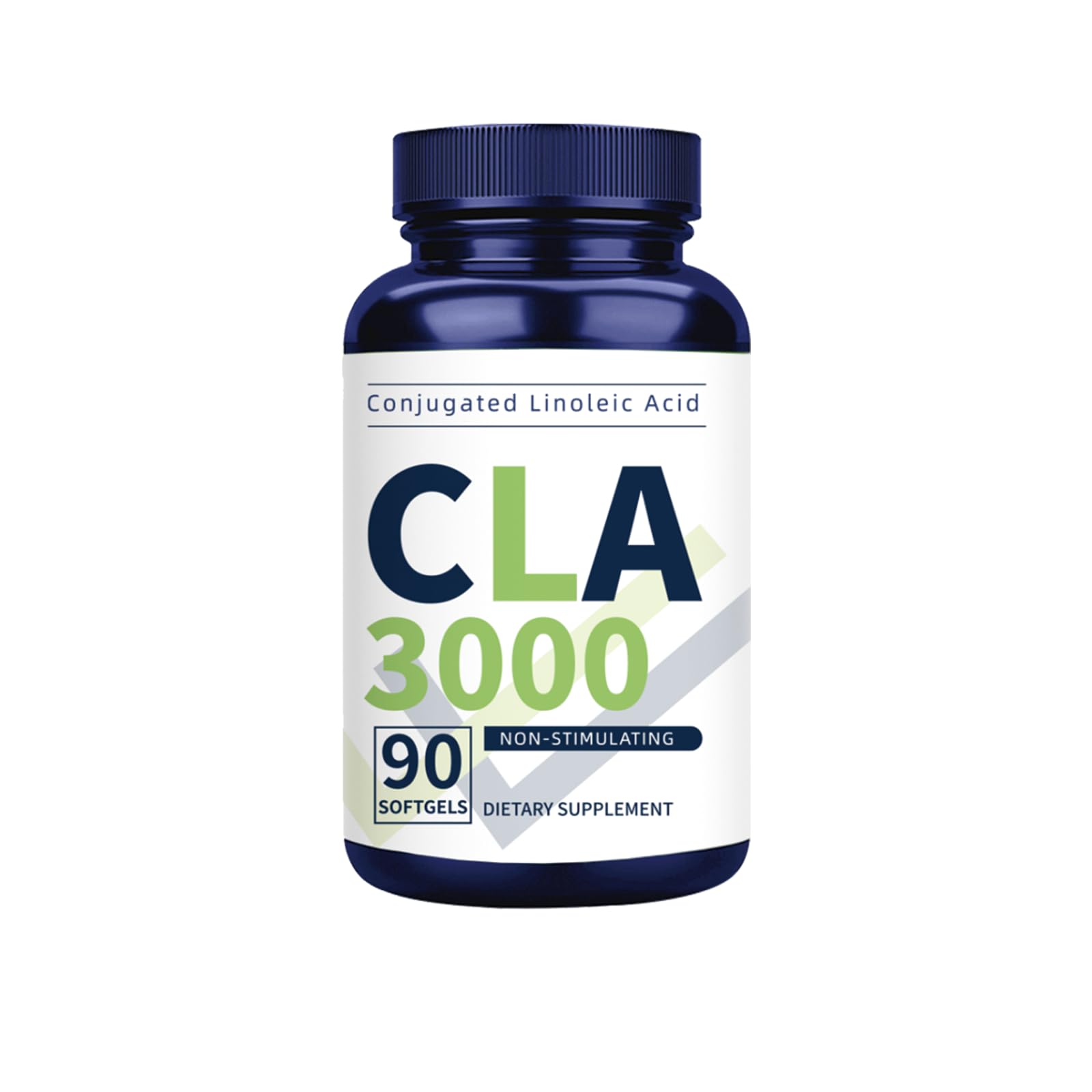 Vicwell CLA 3000mg Softgels, botella: apoyo al metabolismo de grasas para uso diario.