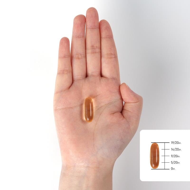 Vicwell CLA 3000mg Softgels, en uso diario: conveniente para tu rutina matutina.