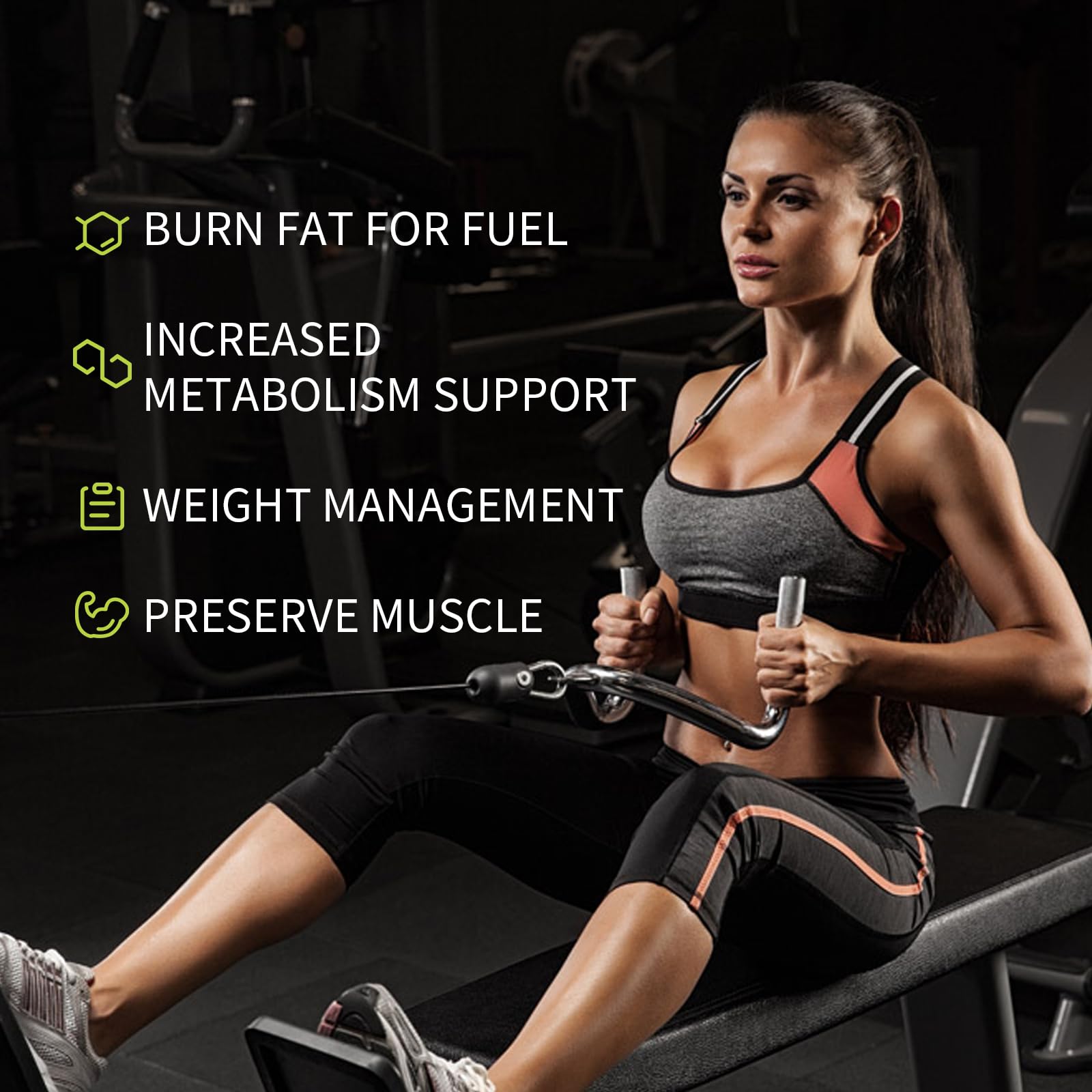 Vicwell CLA 3000mg Softgels, etiqueta trasera: listado claro de ingredientes clave.
