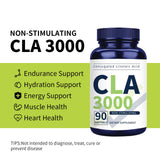 Vicwell CLA 3000mg Softgels, etiqueta frontal: fácil identificación de beneficios.