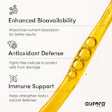 Vida Lifescience Aurora Nutrascience sabor naranja natural, fácil de consumir
