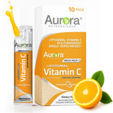 Vida Lifescience Aurora Nutrascience Vitamina C liposomales en botella para uso diario