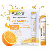 Vida Lifescience Aurora Sobres individuales de naranja, prácticos para viaje