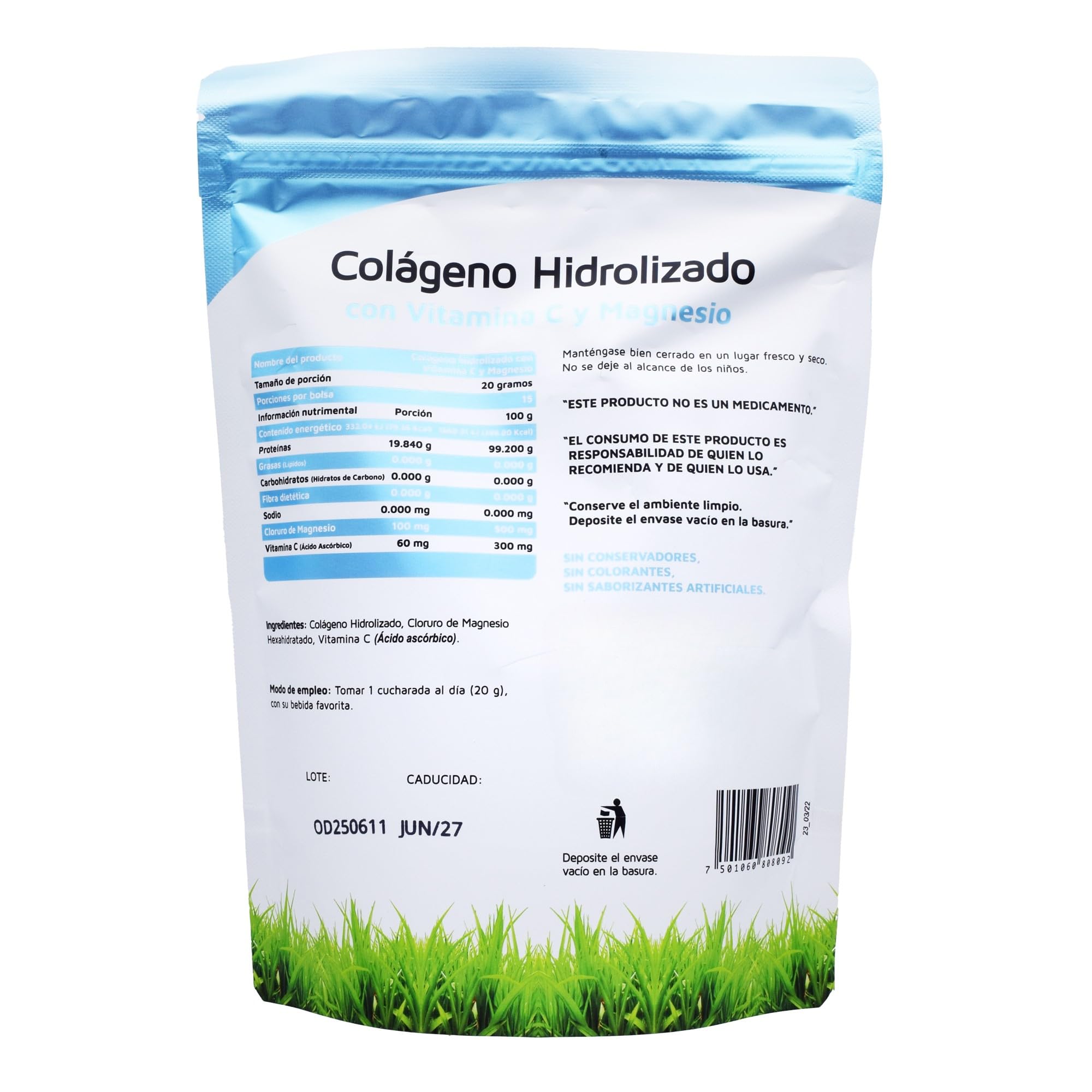 Vidanat cuchara medidora, porciones precisas para plan diario de colágeno.