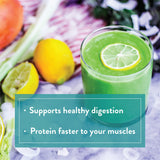 VIDAPURA batido Keto-Verde chocolate, envase portátil para viaje