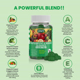 VIDAVITE gominolas con sabores frutales, experiencia sabrosa sin azúcar añadida.