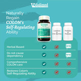 Ingredientes herbales de VIFADIMED Colon en primer plano