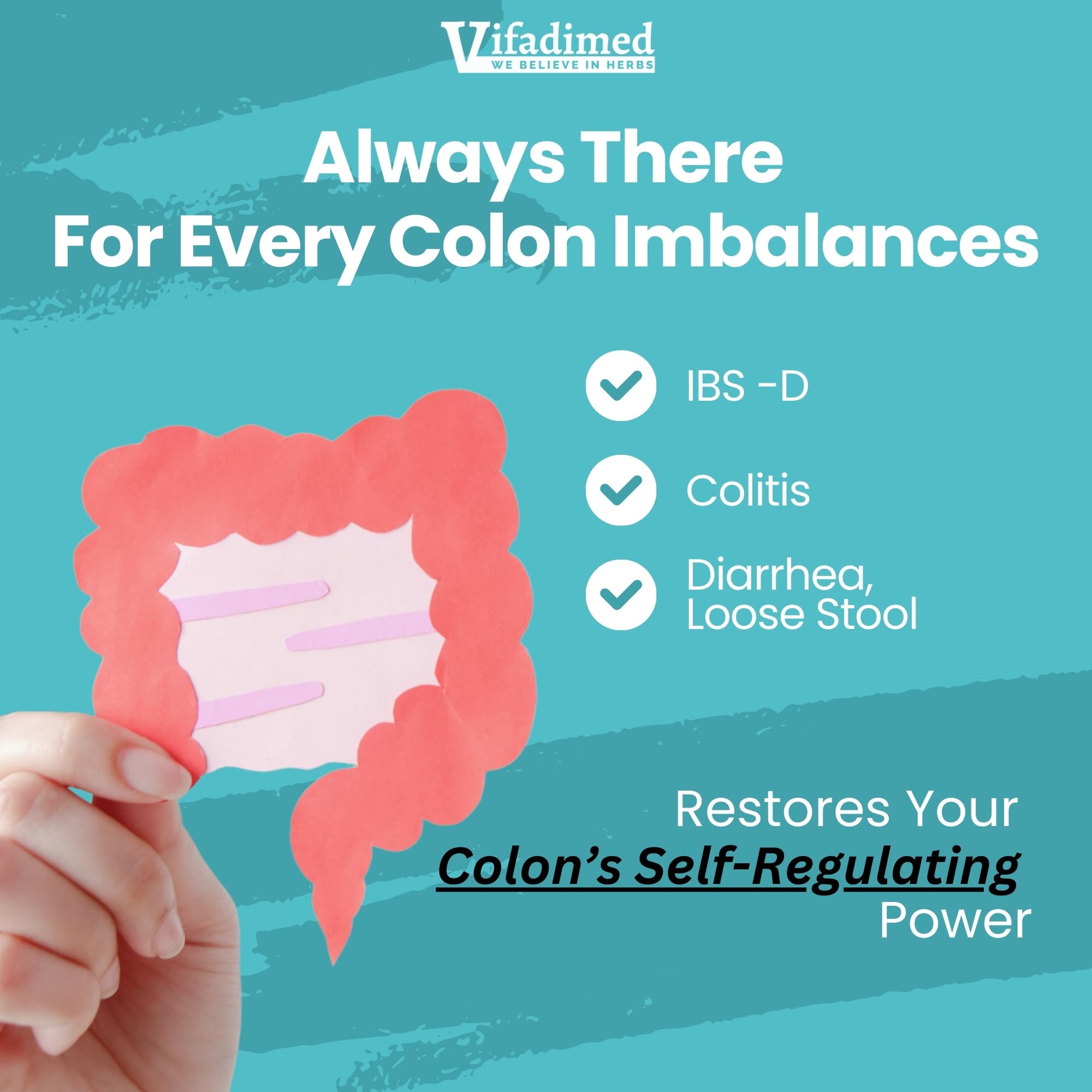 Presentación en caja de VIFADIMED Colon para identificar dosis