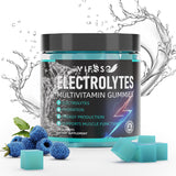 Gomitas electrolitos sin azúcar de VIFSSG, sabor frambuesa azul para hidratación