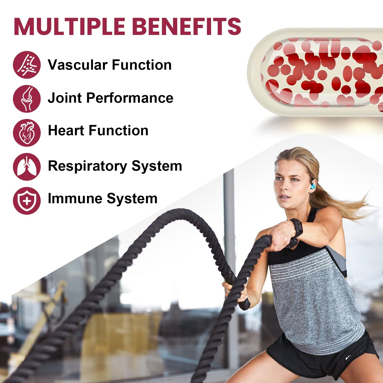 Vigorizar Pycnogeno en formato específico para la función vascular